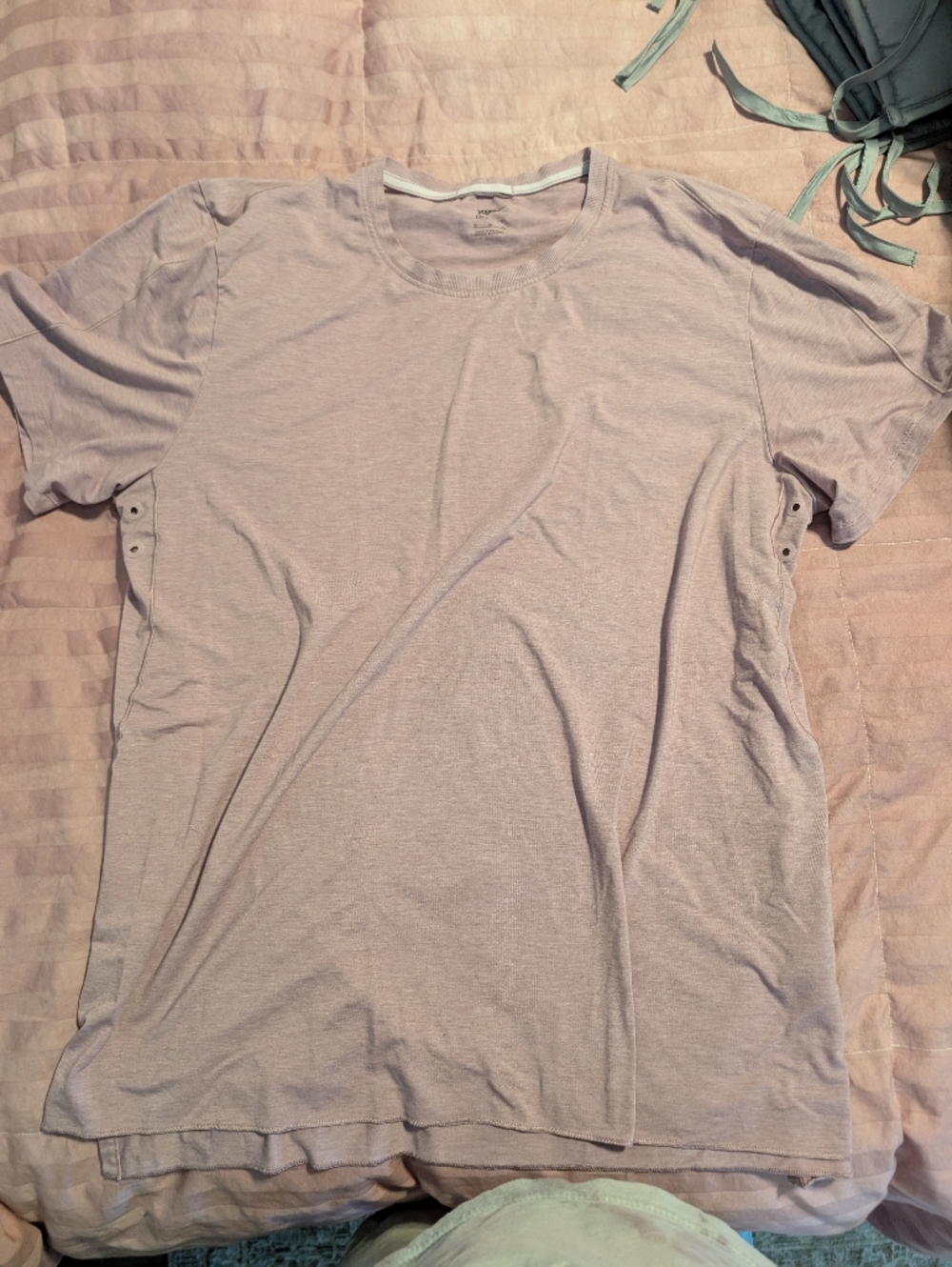 Mauve Nike Yoga Tee